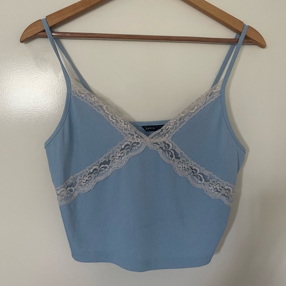 Tops - SHEIN blue top